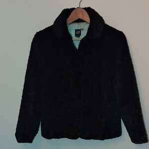 GAP Women's Faux Fur Lambs Wool Jacket